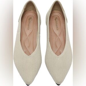 Semwiss Women’s 7 Pointed Toe Ballet Flats Washable Comfortable Shoes